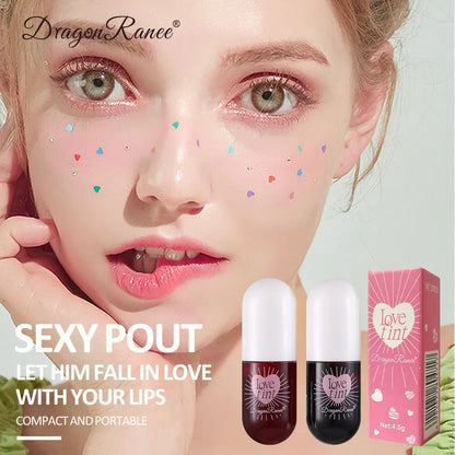 Lip Dye Liquid Lip Glaze Waterproof Non-Stick Liquid Lipstick 6 Colors Available