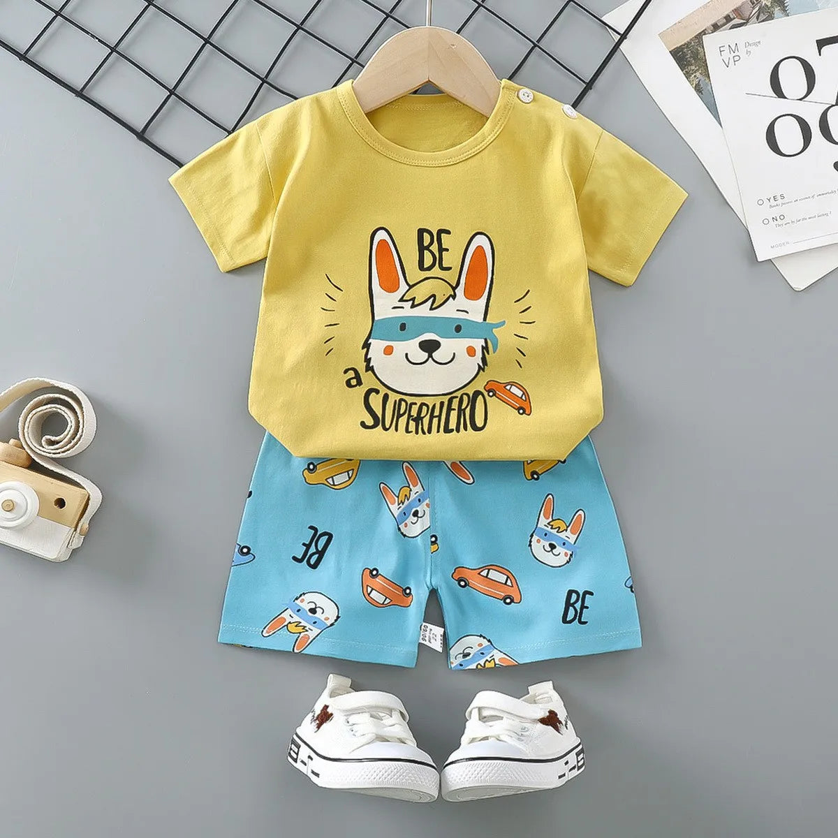 Fashion New Children Sets 6m-6y Toddler Costume Summer Blouse + Shorts Set For Kids Clothing Baby Girls T-shirt Outfit