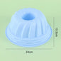 Silicone Cake Mold Round Shape Oven Cake Mold Silicone Bread Pan 12 Holes Muffin Cupcake Baking Pans Resin Molds