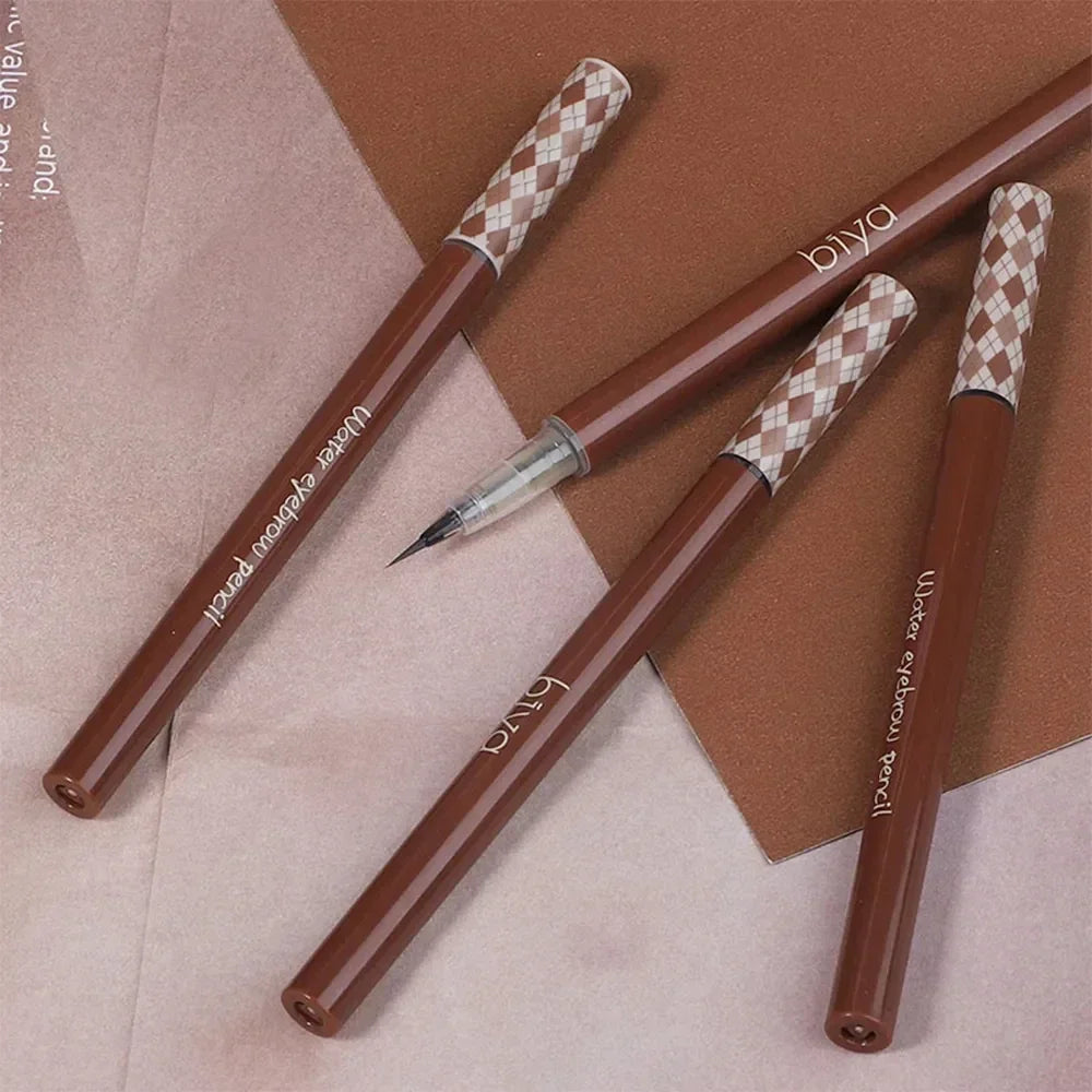 Ultra‑Fine Waterproof Eyebrow Pencil – Long‑Lasting, Smudge‑Proof Liquid Brow & Lying‑Silkworm Eyeliner