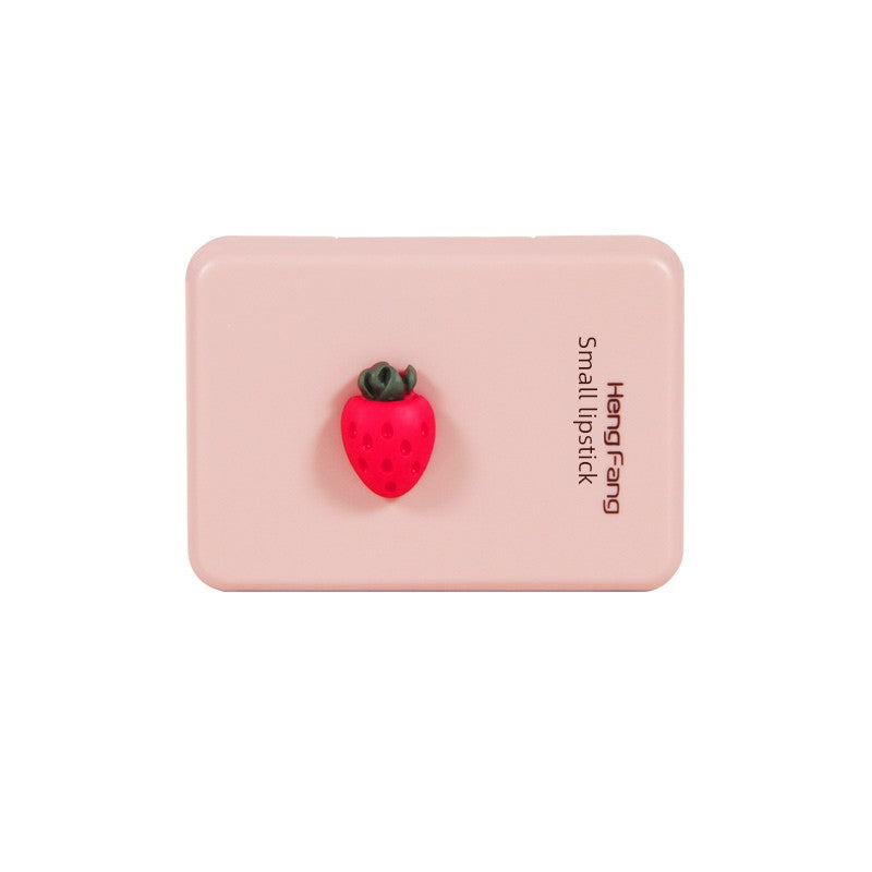 Sample Fruit Yellow Skin White Portable Lipstick in a Box