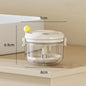 Portable Retainer Cleaner Case Rotating Drainable Oral Care Storage Box for Invisible Aligners Denture Braces Compact Ventilated