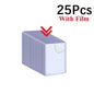 50/1Pcs Transparent Card Sleeve with Protective Film Clear Card Holder Idol Photo Game Baseball Card Holders Cover 35PT 3"x4"