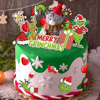Candy Cane Christmas Box Silicone Sugarcraft Mold Chocolate Cupcake Baking Mould Fondant Cake Decorating Tools