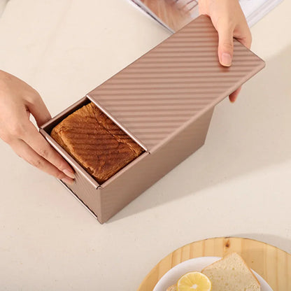 Non‑Stick Toast Mold with Lid – Home Baking Bread & Cake Pan