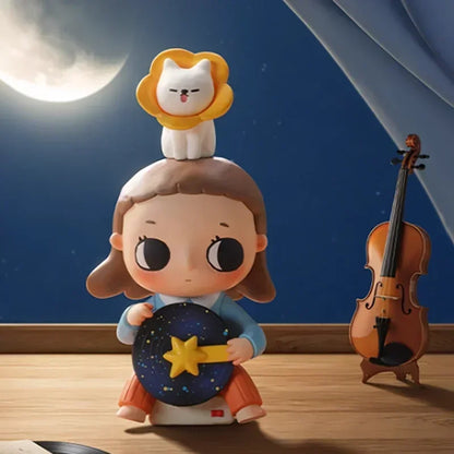 POPMART Nyota We Are All Stars Series Original Blind Box - Cute Anime Action Figure Mystery Surprise Ornament Figurines