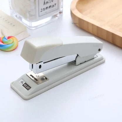 Hand held durable multi function medium stapler