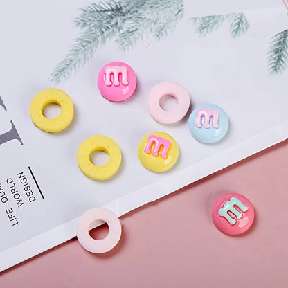 1 piece, mini M-bean silicone mold, sugar flipping cake, Perth decorative cake mold