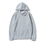 Men's and Women's Solid Color Pocket Pullover Hoodies