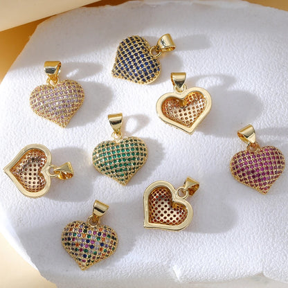 Handmade Luxury Pendant 18K Real Gold-Plated Charms
