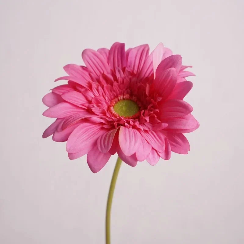 Artificial Gerbera Real Touch Cloth Flowers Home Living Room Decoration Simulation Chrysanthemum Fake Flower Wedding Floral