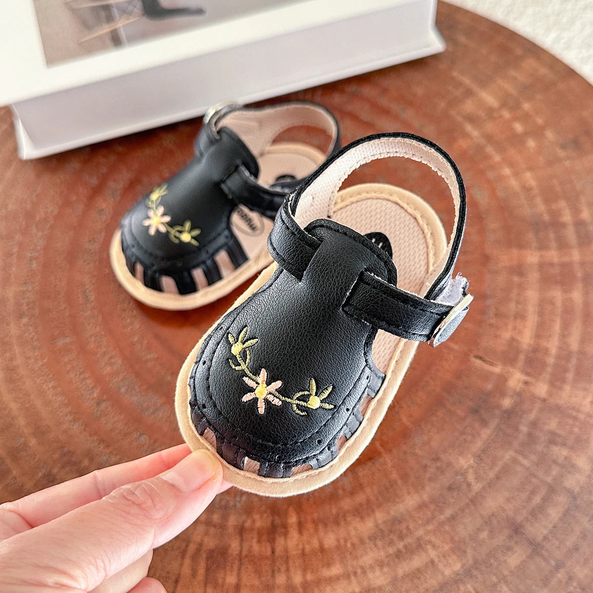 Infant Summer Sandals – Soft‑Sole Baby First Walkers