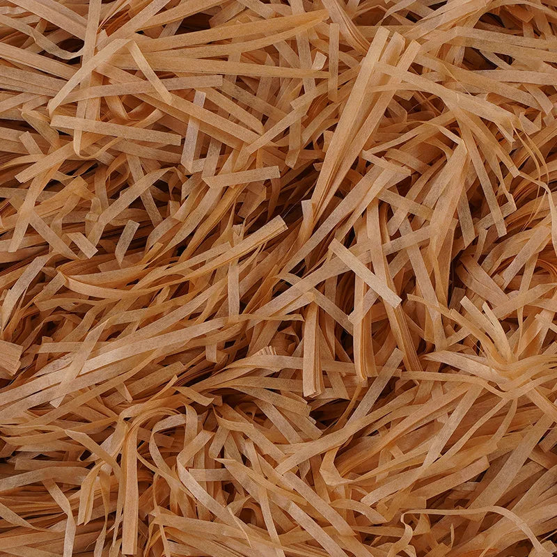 100g Raffia Shredded Paper Grass – Crinkle Basket Stuffers for Easter Eggs & DIY Gift Box Decor
