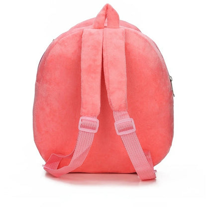 Kids Cartoon Plush Backpack – Toddler Kindergarten School Bag (Kawaii Style