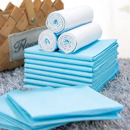 1Pack/20/40/50/100Pcs Super Absorbent Pet Diaper Dog Training Pee Pads Disposable Mat Cat Dog Diapers Quick-dry Surface Mat