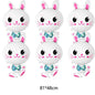 1pc,Large Easter Standing Balloon for Happy Easter Day Party Decorations 150cm Bunny Easter Egg Balloons Kids Party Favors