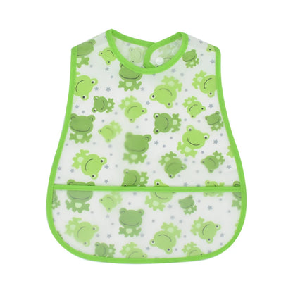 Adjustable Baby Bibs Waterproof Pocket Lunch Feeding Bibs