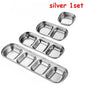 Small Sauce Bowl Kitchen Seasoning Dipping Dish Korean Style Stainless Steel 304 Multifunctional Tableware For Barbecue Dinner