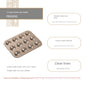 French Bakery Mini Muffin Cup Sub Chiffon Cake Mold