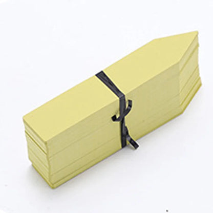100pcs Garden Plant Labels Plastic Waterproof Horticultural Labels Plant Accessories DIY Garden Decorating Tool Plant Small Sign