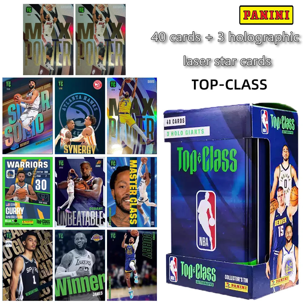 Panini 2024 Basketball Collectible Cards Blind Box Random Cards 43PCS/BOX Curry Wembanyama James Durant boys Birthday present