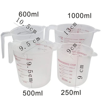 250/500/1000ML Silicone Measuring Cups