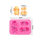 3D Sleep Baby Shape Cooking Tools Silicone Mold For Baking Kitchenware Chocolate Candy Jelly Fondant Cake Decorating