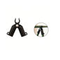 20pcs Garden Plastic-coated Metal Plant Climbing Pole Support Frame, Climbing Pole Connected To The Bracket fixing Clamp Accesso