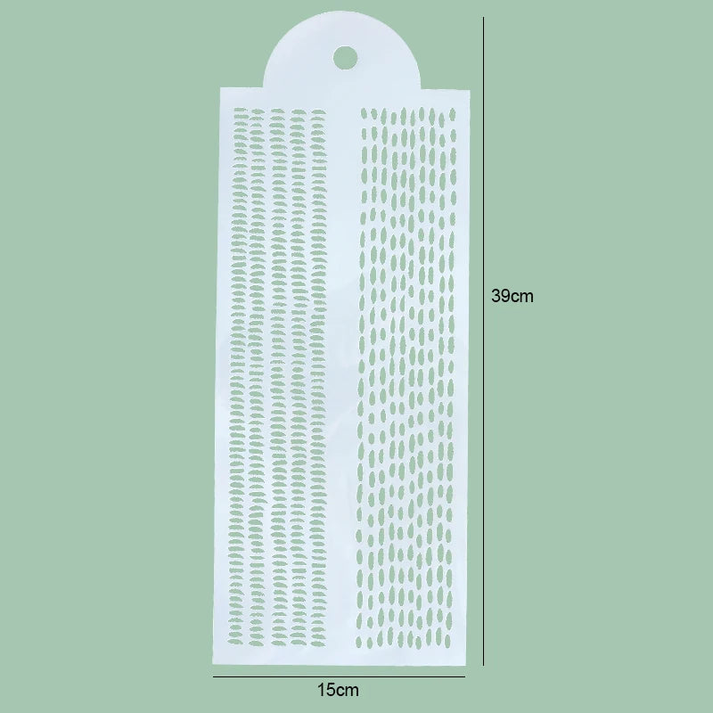 FAIS DU Fondant Cake Mesh Stamps Stencils For DIY Craft Making Wedding Cake Design Plastic Spray Template Cookie Painting Mold