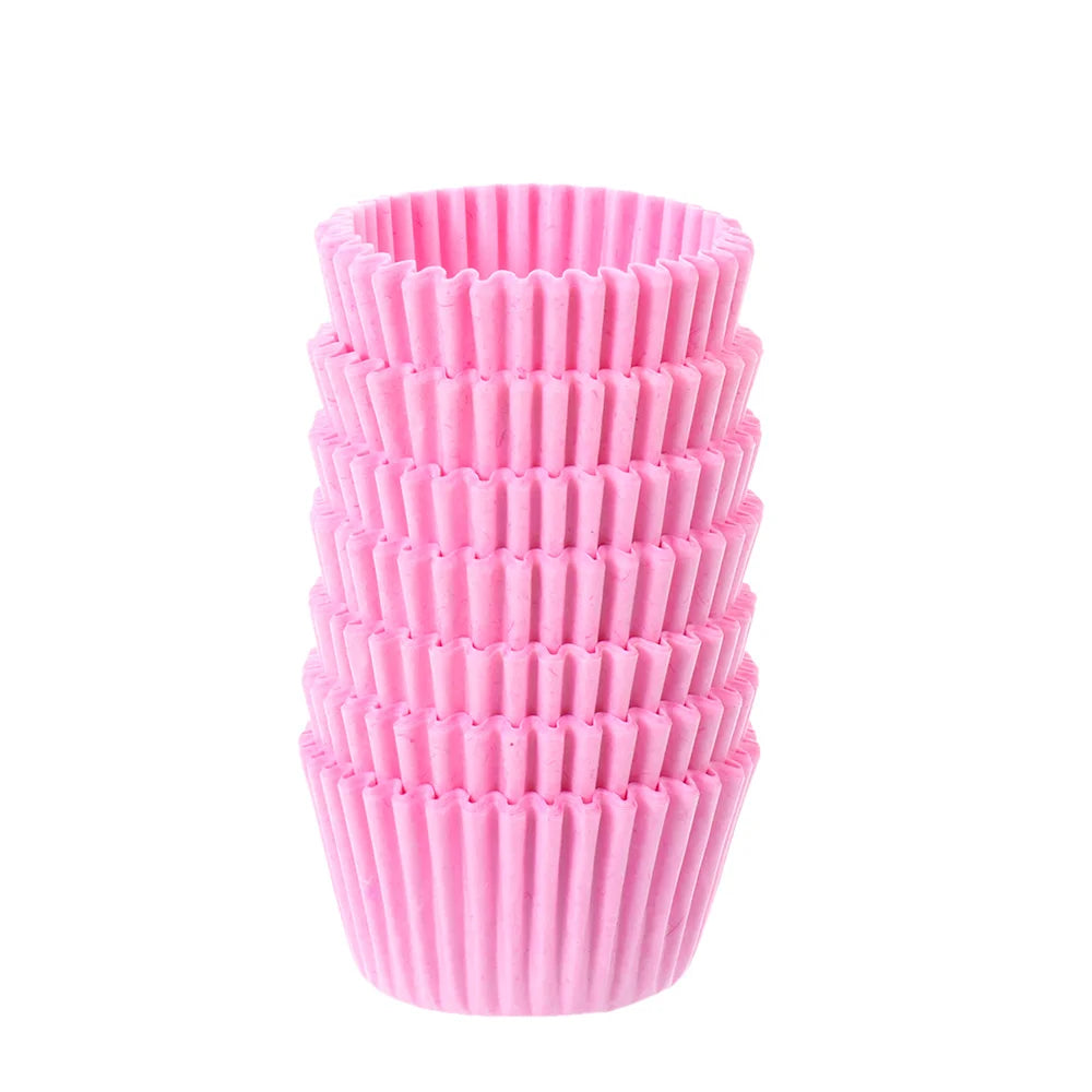 500/1000pcs Cake Paper Cups Mini Cupcake Cups Cake Cupcake Liner Baking Muffin Box Cup Case Tray Cake Mold Kitchen Pastry Tools