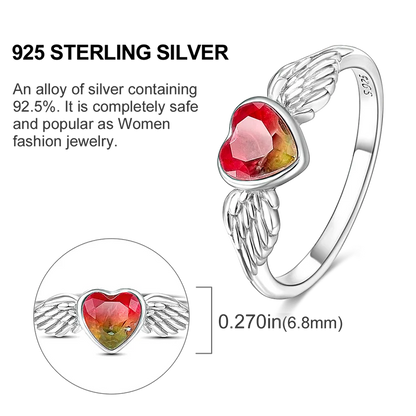 925 Sterling Silver Ring – Colorful Cubic Zirconia Women’s Wedding & Engagement Jewelry