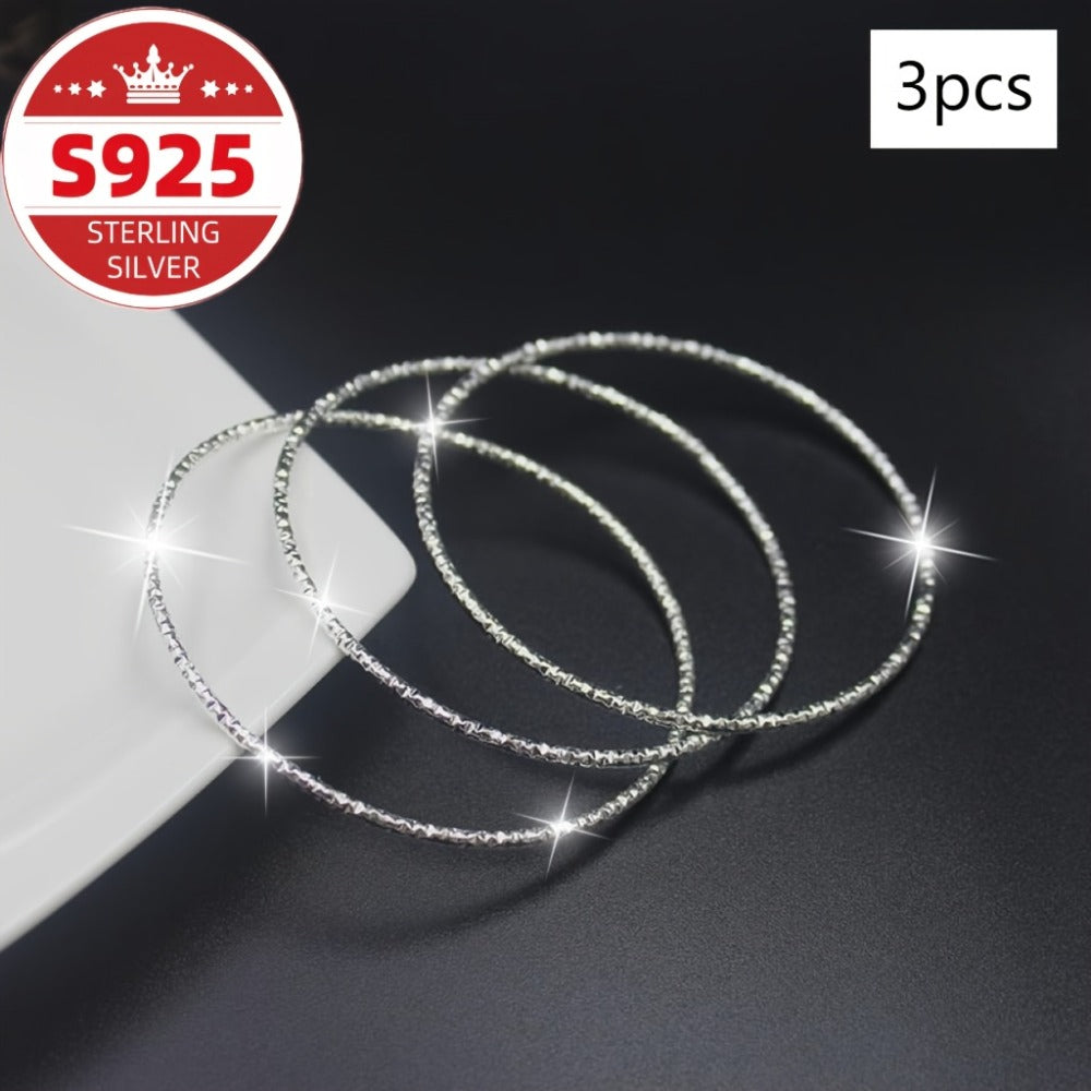S925 Sterling Silvery Retro Ethnic Style Bracelets, Miao Che Hua Tian Xing Bracelets, Belly Bracelets, Wide Face Bracelets, Women's Jewelry, Daily Wear, Stacked Gifts for Friends, Suitable for All Seasons