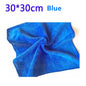 30X30Cm Car Wash Microfiber Towel Car Cleaning Drying Cloth Hemming Car Care Cloth Detailing Car Wash Towel for Car