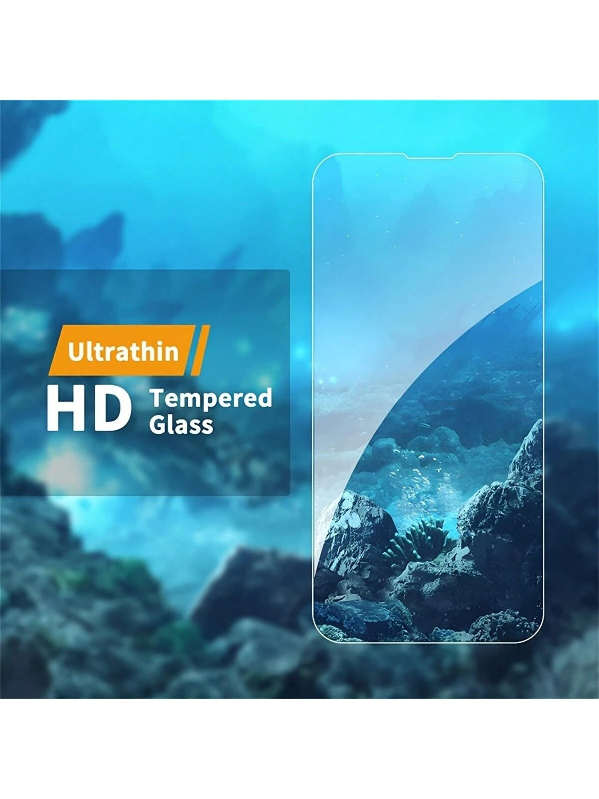 HD Tempered Glass Screen Protector - 2 Pack, 9H Compatibility for iPhone 6 to 16 Series, Including Pro Max Models