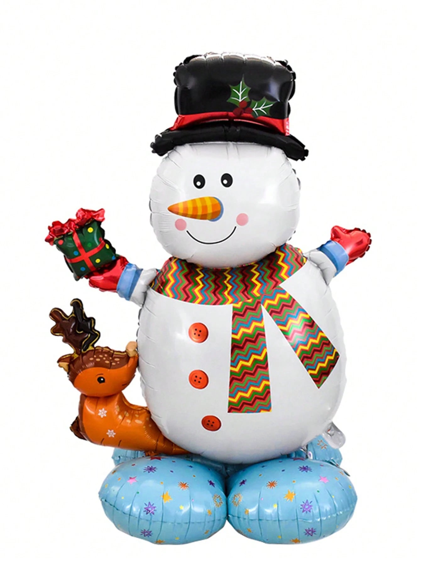 1PC Large Standing Balloon Santa Claus Snowman Xmas Tree Balloon Party Home Decorations Navidad 2024 New Year Best Gifts