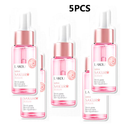 1ML*5 Pack Moisturizing Serum Nourish Essense Brightening Rejuvenation Skin Whitening Serum Shrinking Pore Face Skincare