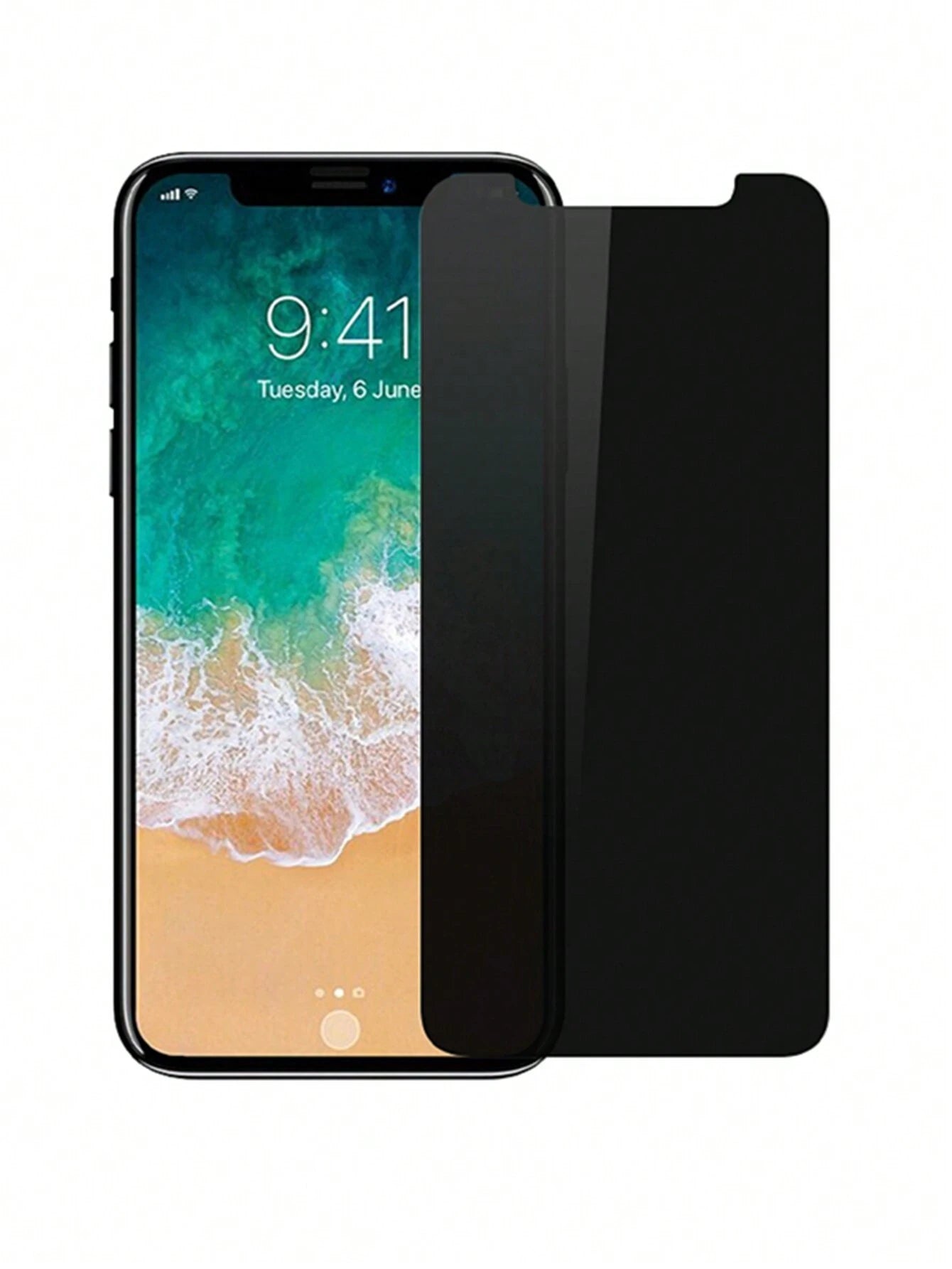 2Pcs Privacy Screen Protector Compatible with Iphone 16 15 14 13 11 12 Pro Max Mini 7 8 plus Anti-Spy Protective Glass Compatible with Iphone 16 15 X XR XS MAX