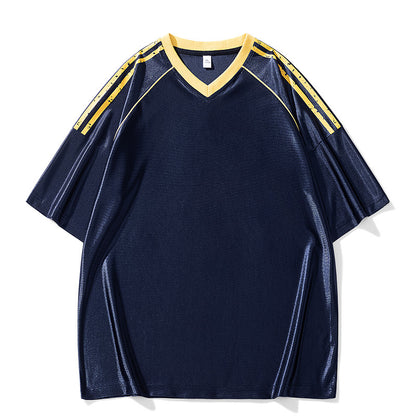 Running Fitness Apparel Sports Shirt Short Sleeves