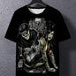 1pc, 100% Cotton, Sexy Women's Pattern Printed T-shirt, Seasonal Casual Men's T-shirt, Round Neck Cotton Short-sleeved T-shirt, Outdoor Sports, Holiday Gifts