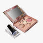 GELLER NEW Confident Age 2pcs Set: Gel Lip Balm, Clear Retractable Angled Kabuki Brush | Mixed Color System, Paste Form