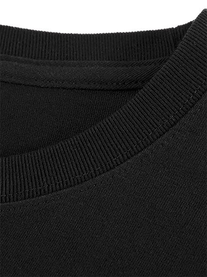 1pc, 100% Cotton, Sexy Women's Pattern Printed T-shirt, Seasonal Casual Men's T-shirt, Round Neck Cotton Short-sleeved T-shirt, Outdoor Sports, Holiday Gifts