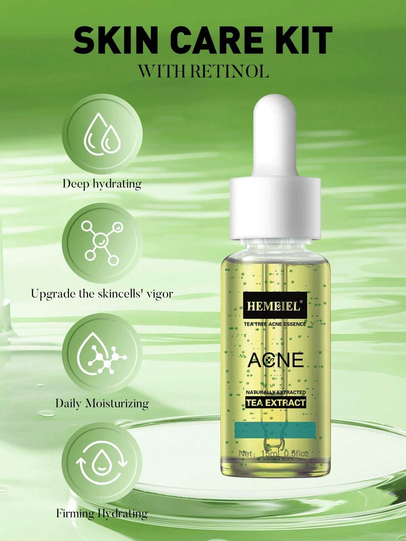 HEMEIEL 15ML Tea Tree Hydrating Acne Essence